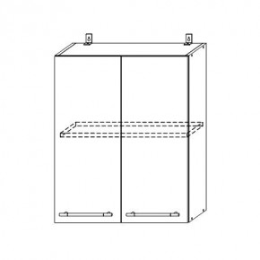 Гарда ВП 600 шкаф верхний высокий в Карасуке - karasyk.mebelnovo.ru | фото