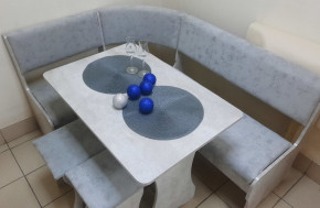 Кухонный уголок Миссия V велюр (цемент) в Карасуке - karasyk.mebelnovo.ru | фото