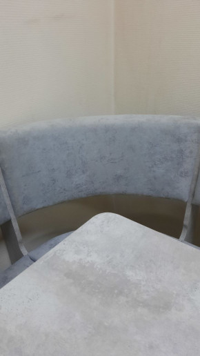 Кухонный уголок Миссия V велюр (цемент) в Карасуке - karasyk.mebelnovo.ru | фото