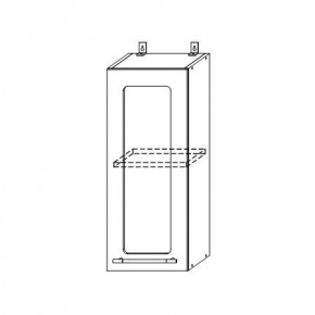 Монако ВПС 300 шкаф верхний стекло в Карасуке - karasyk.mebelnovo.ru | фото