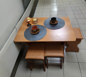 Обеденная зона Миссия (бук) в Карасуке - karasyk.mebelnovo.ru | фото