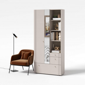 Вешалка с зеркалом Одетта (ВШ1) в Карасуке - karasyk.mebelnovo.ru | фото